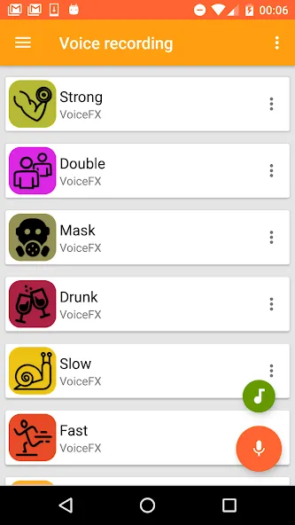 VoiceFX - Voice Changer with v — скриншот 4 VoiceFX - Voice Changer with v — скриншот 4