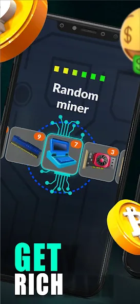 Merge Crypto Miner: Earn Money — скриншот 2