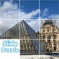 Slide Puzzle with your photo MOD на телефон — Все открыто