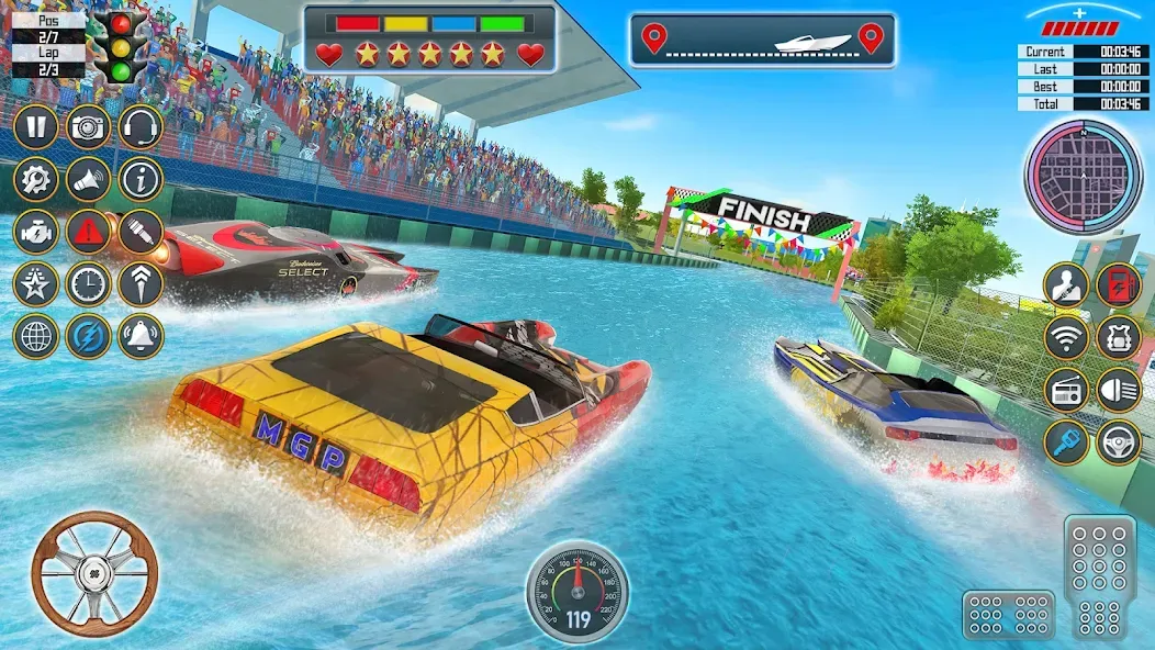 Speed Boat Racing: Boat games — скриншот 4