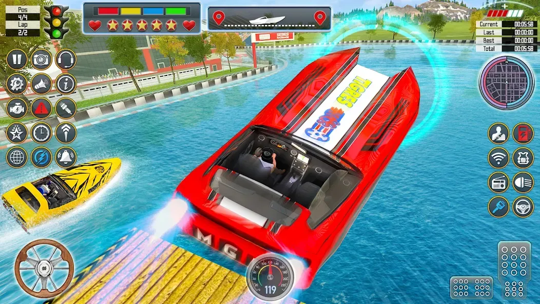 Speed Boat Racing: Boat games — скриншот 5
