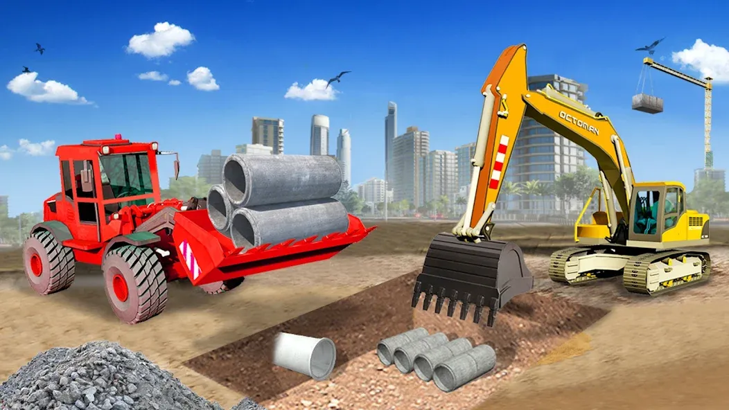 Heavy Construction Simulator — скриншот 4