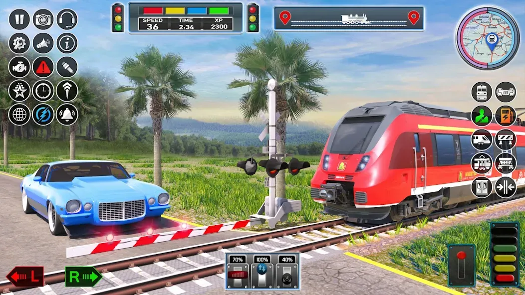 City Train Game 3d Train games — скриншот 4