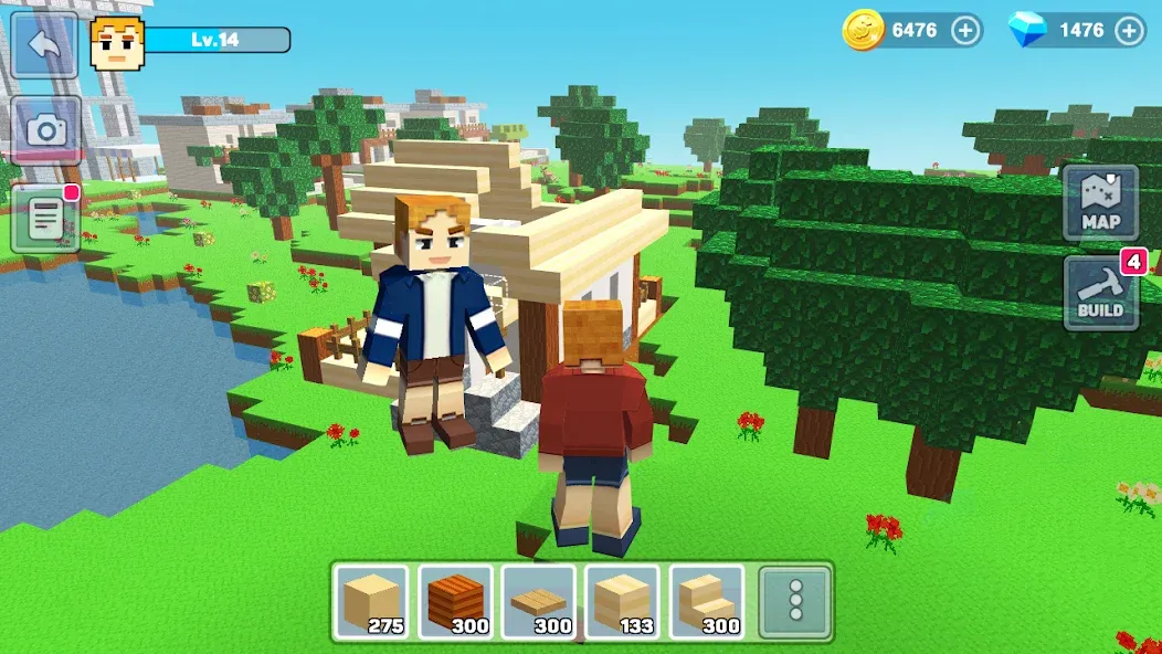 MiniCraft: Blocky Craft 2024 — скриншот 2