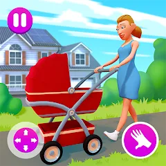 Скачать Mother Simulator: Family life на Android — Много денег