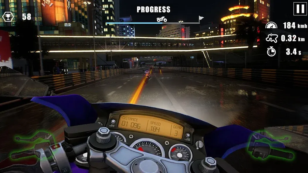 Moto Bike Race : Driving Car — скриншот 2