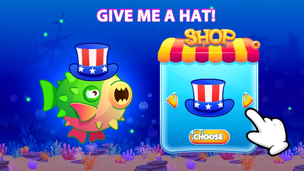 Eat Fish.IO : Fish Battle — скриншот 4 Eat Fish.IO : Fish Battle — скриншот 4