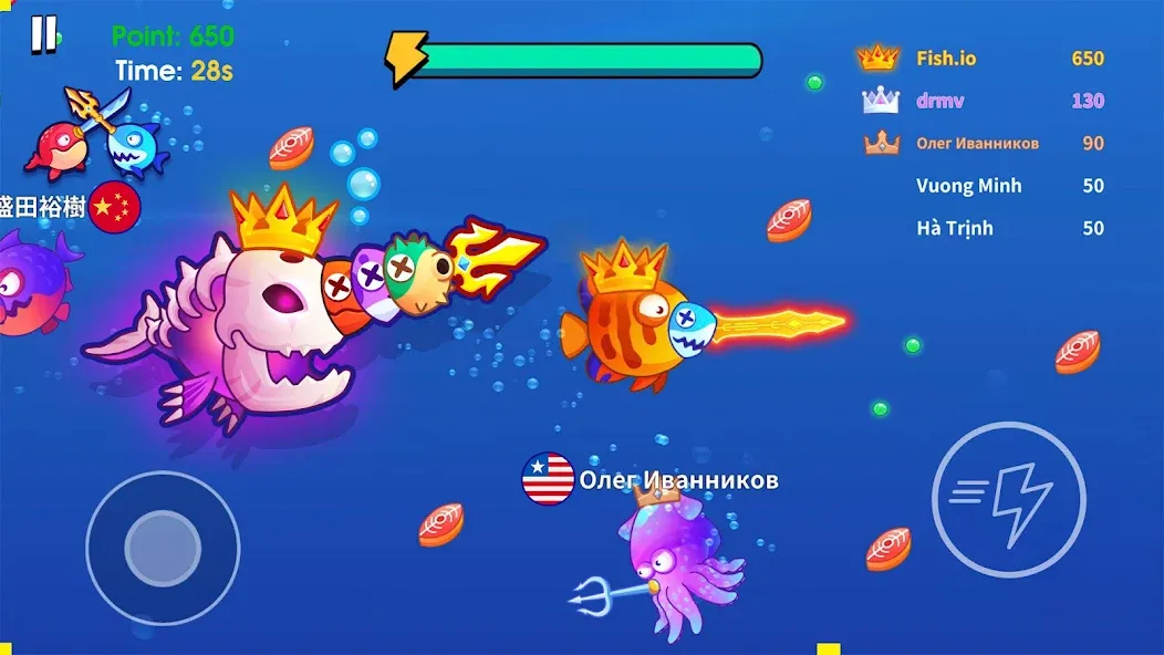 Sword Shark.io - Hungry Shark — скриншот 2