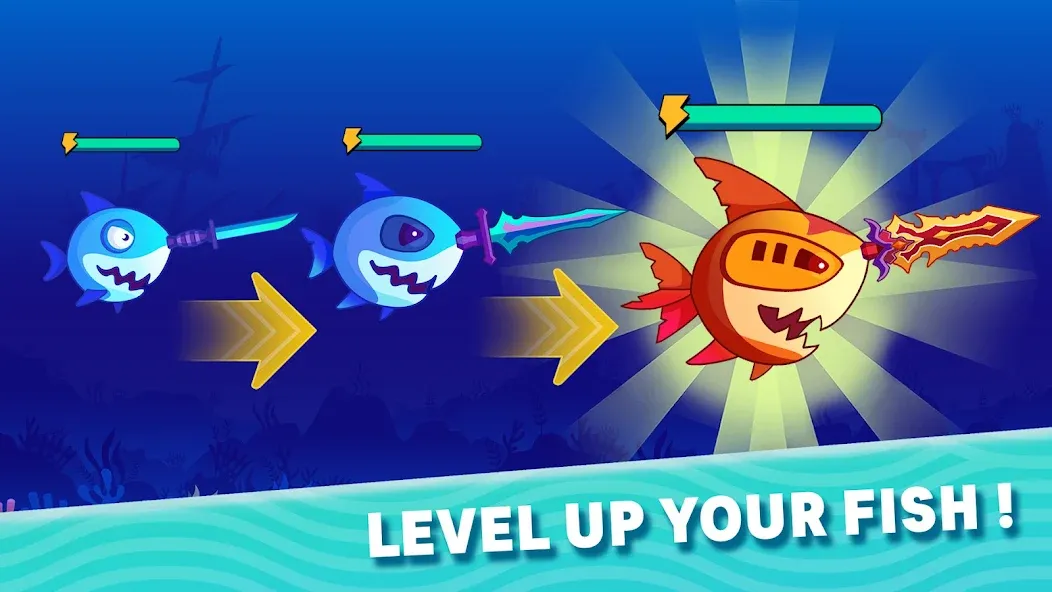 Sword Shark.io - Hungry Shark — скриншот 3