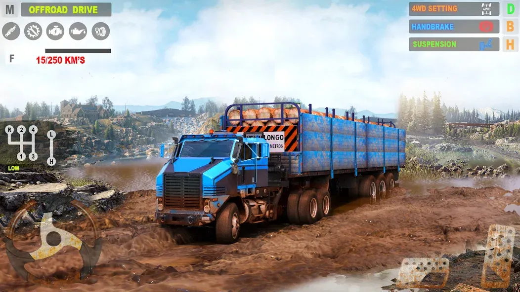 Offroad Mudrunner Games 3D — скриншот 2 Offroad Mudrunner Games 3D — скриншот 2