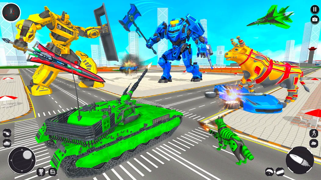 Tank Robot Game Army Games — скриншот 4