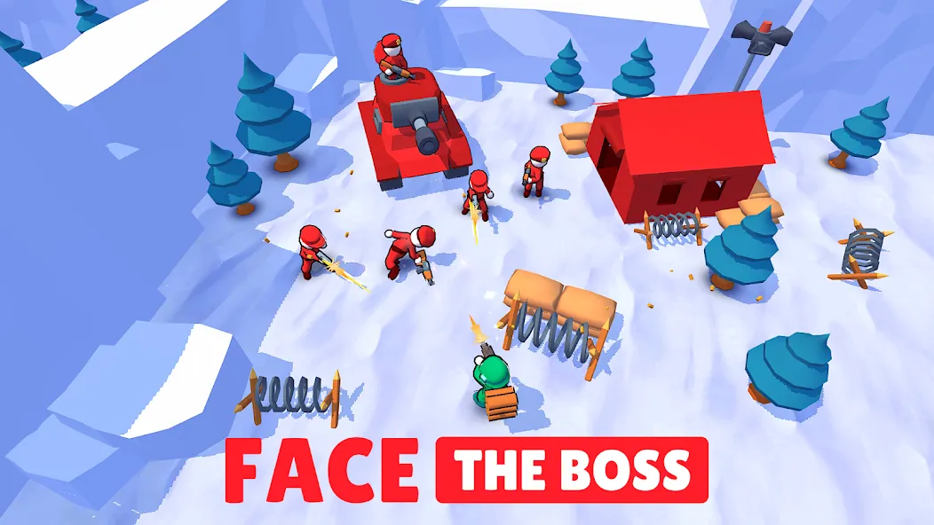 Soldier Wars RPG Fight Battle — скриншот 3