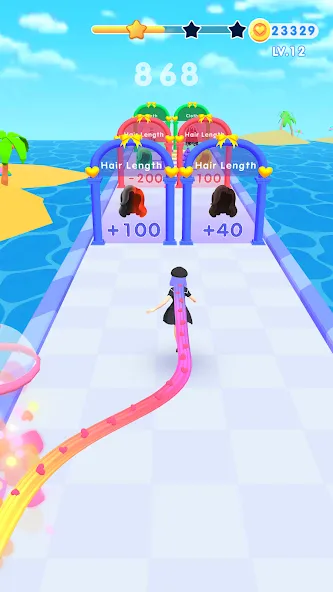 Dancing Hair — скриншот 2 Dancing Hair — скриншот 2