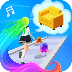 Dancing Hair — MOD Много денег и кристаллов