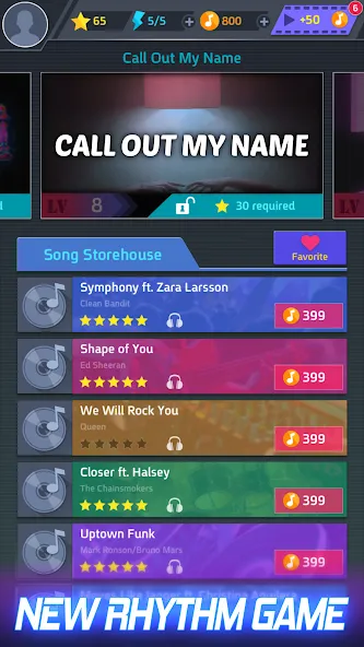 Tap Tap Music-Pop Songs — скриншот 1
