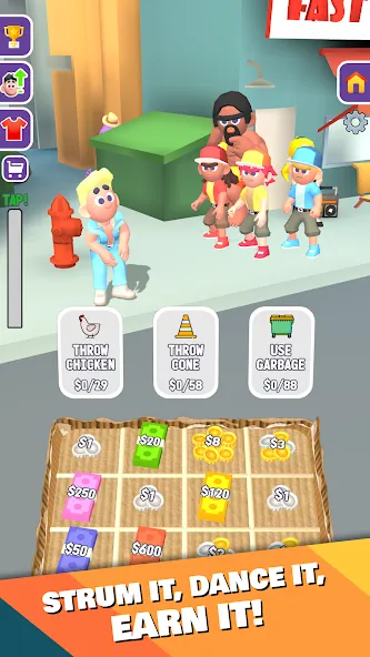 Street Life: Merge Tap Clicker — скриншот 4