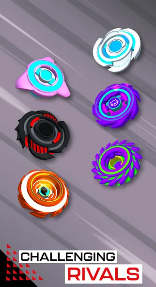 Spinner Fighter Arena — скриншот 1