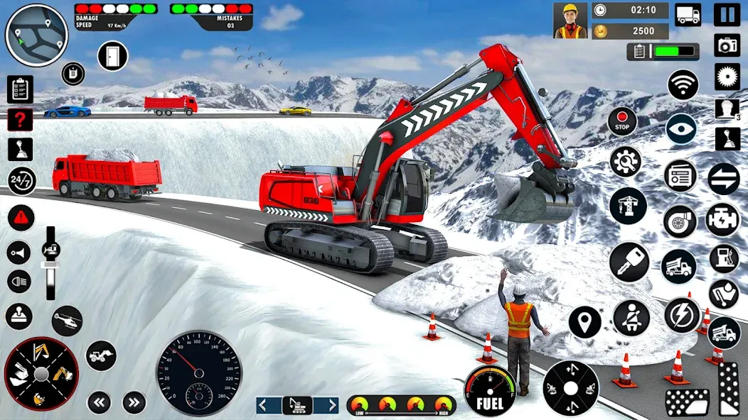 Excavator Simulator Crane Game — скриншот 2