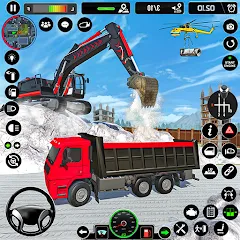 Скачать Excavator Simulator Crane Game — МОД Много денег