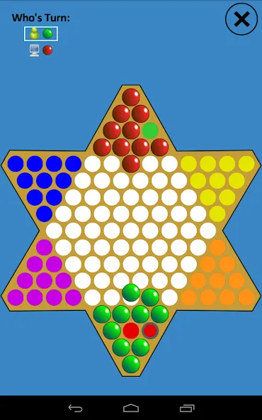 Chinese Checkers Touch — скриншот 4