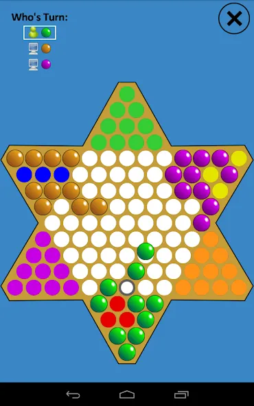 Chinese Checkers Touch — скриншот 5