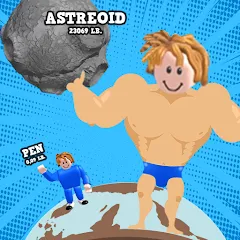 Скачать взломанную Lifting Hero — Много денег