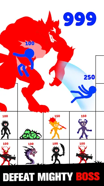 Stick Fight: Endless Battle — скриншот 5