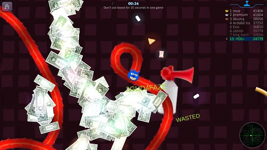 Snake Hunt: Worm io Games Zone — скриншот 2