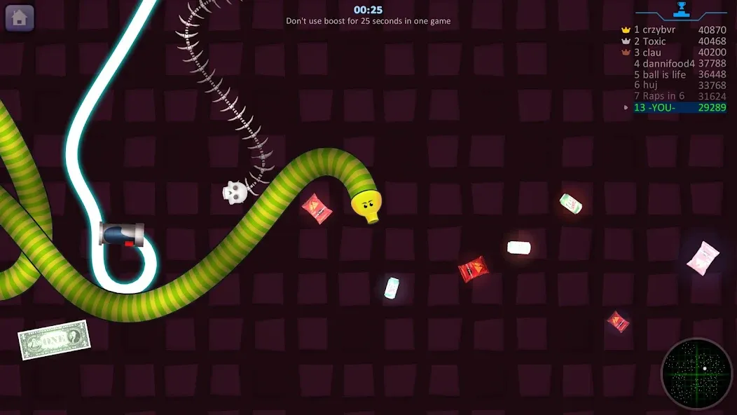 Snake Hunt: Worm io Games Zone — скриншот 5
