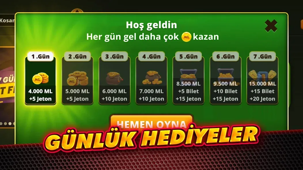 Çanak Okey - Mynet — скриншот 5