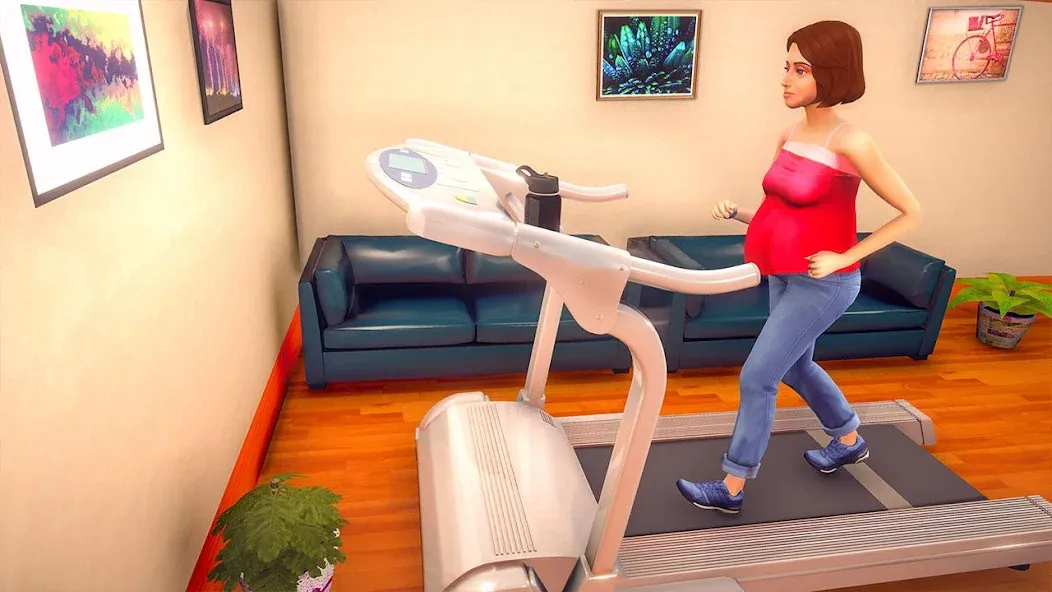 Virtual Pregnant Mom Baby Care — скриншот 3 Virtual Pregnant Mom Baby Care — скриншот 3
