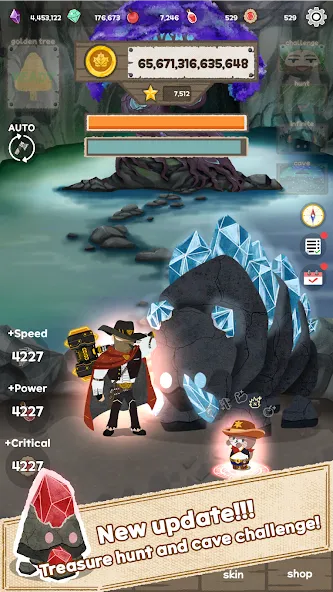 Woodcutter: Idle Clicker — скриншот 1