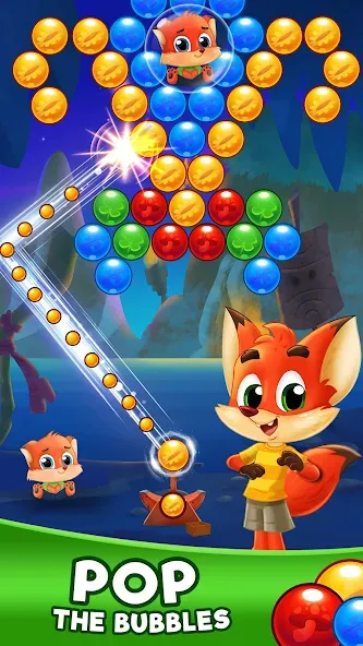 Bubble Friends Bubble Shooter — скриншот 1