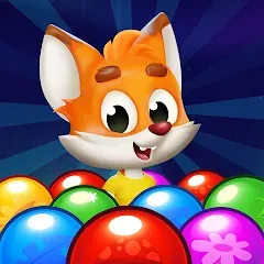 Скачать взлом Bubble Friends Bubble Shooter — Много денег