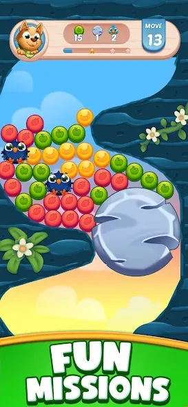 Farm Blast - Merge & Pop — скриншот 1
