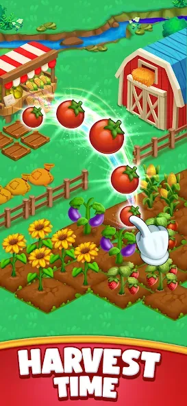 Farm Blast - Merge & Pop — скриншот 5