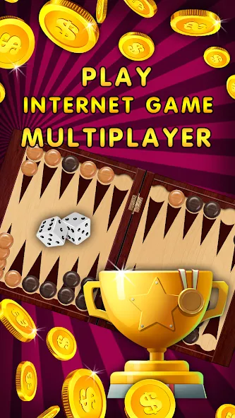 Backgammon Nard offline online — скриншот 3