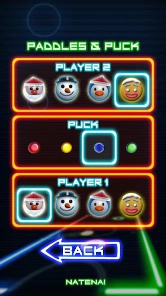 Glow Hockey — скриншот 4 Glow Hockey — скриншот 4