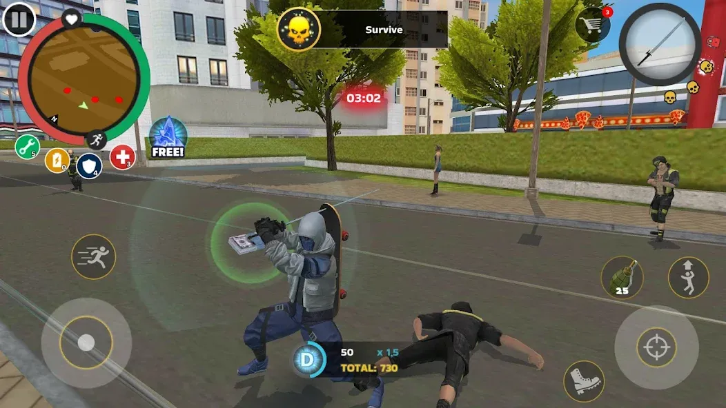 Rope Hero: Mafia City Wars — скриншот 1 Rope Hero: Mafia City Wars — скриншот 1