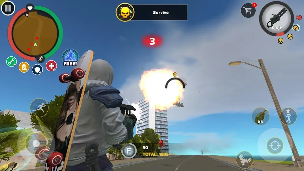 Rope Hero: Mafia City Wars — скриншот 2 Rope Hero: Mafia City Wars — скриншот 2