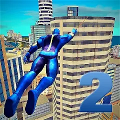 Скачать Rope Hero: Mafia City Wars MOD на Андроид — Много денег и алмазов