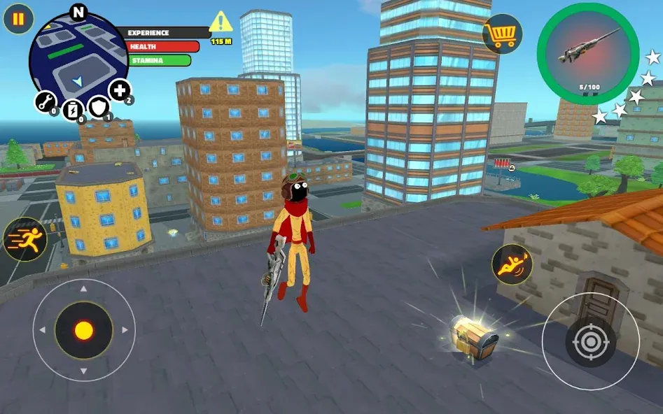 Stick Superhero — скриншот 1