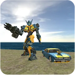 Muscule Car Robot — MOD Много денег