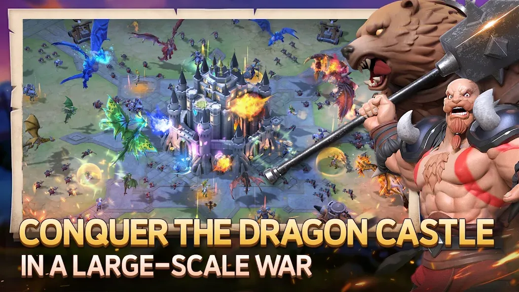 Dragon Siege: Kingdom Conquest — скриншот 2 Dragon Siege: Kingdom Conquest — скриншот 2