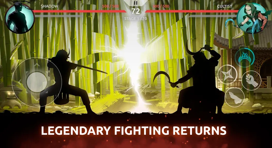 Shades: Shadow Fight Roguelike — скриншот 1 Shades: Shadow Fight Roguelike — скриншот 1