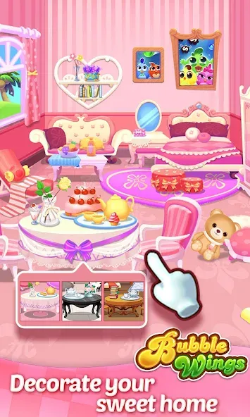 Bubble Wings: bubble shooter — скриншот 3