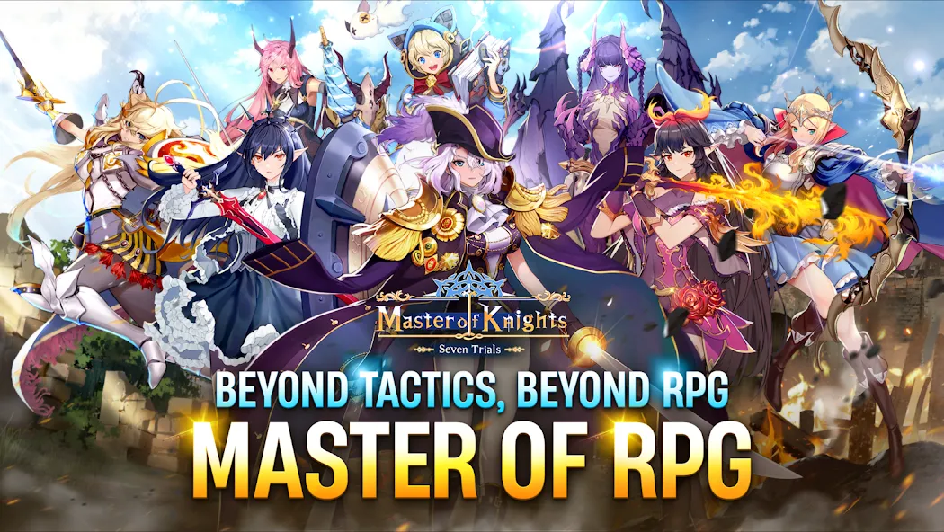 Master of Knights- Tactics RPG — скриншот 3 Master of Knights- Tactics RPG — скриншот 3