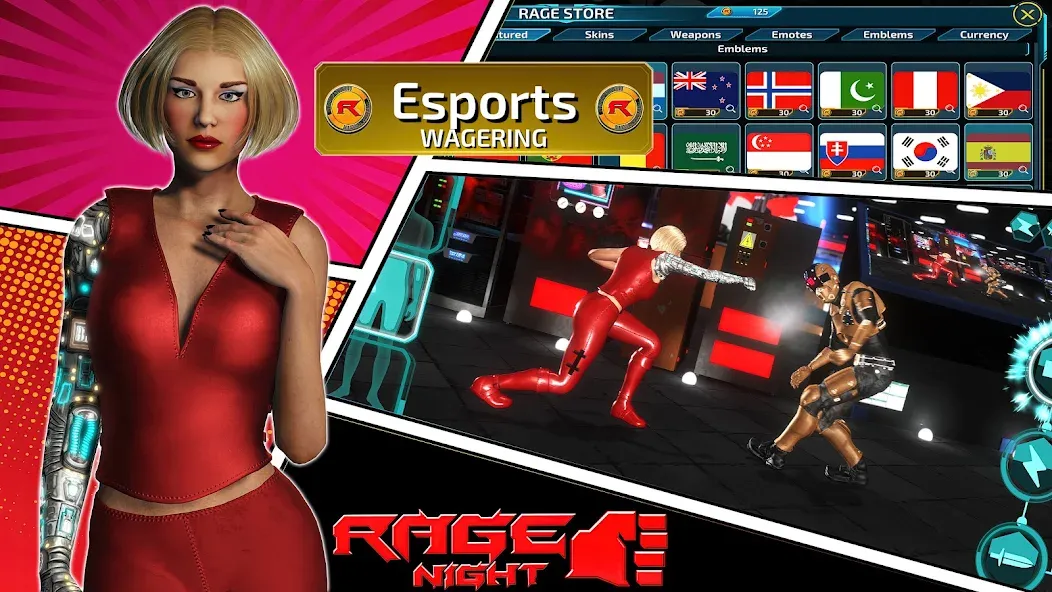 Rage Night — скриншот 2 Rage Night — скриншот 2