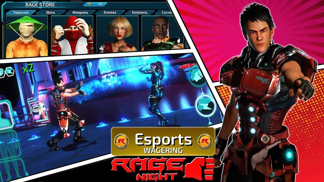 Rage Night — скриншот 5