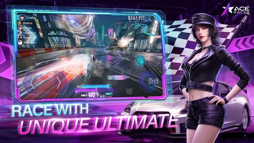 Ace Racer — скриншот 1